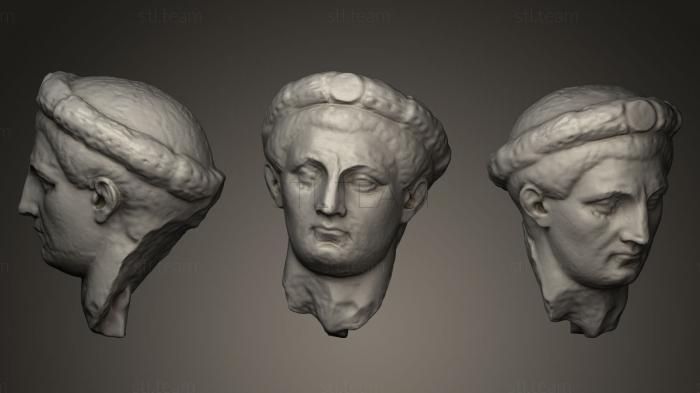 Бюсты и головы античные и исторические Император Клавдий
